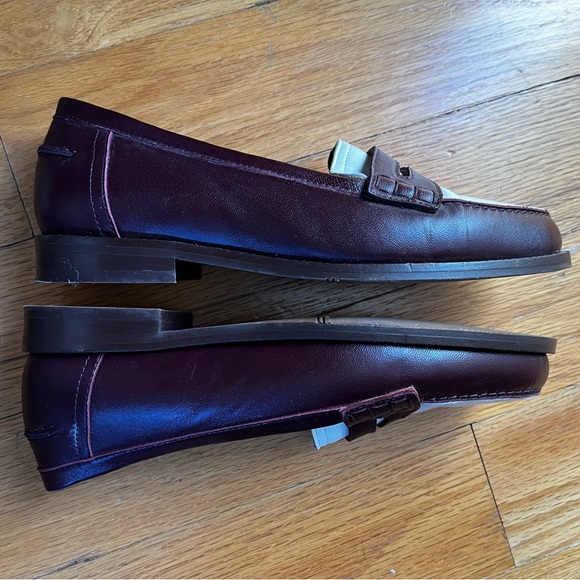 Sezane Andre Loafers Multicolored Burgundy sz 36 - Picture 4 of 7